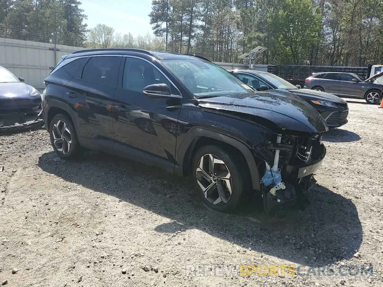 4 Photograph of a damaged car 5NMJE3AE9PH244175 HYUNDAI TUCSON 2023