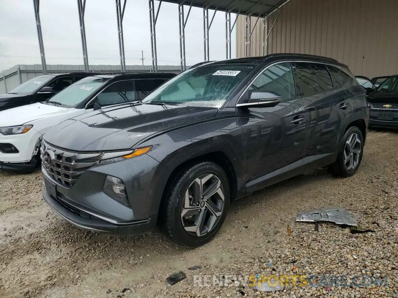 1 Photograph of a damaged car 5NMJE3AEXPH236957 HYUNDAI TUCSON 2023