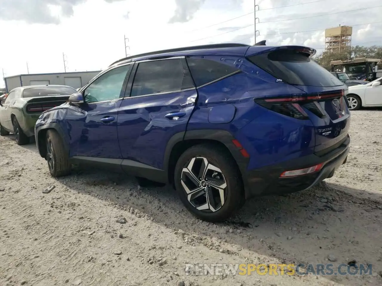 2 Photograph of a damaged car 5NMJE3AEXPH276634 HYUNDAI TUCSON 2023