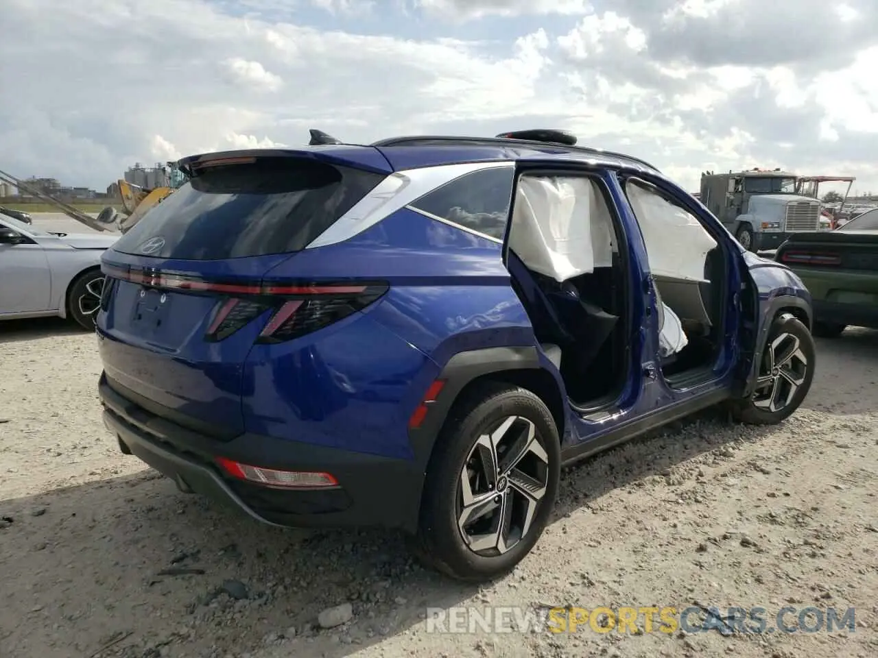 3 Photograph of a damaged car 5NMJE3AEXPH276634 HYUNDAI TUCSON 2023