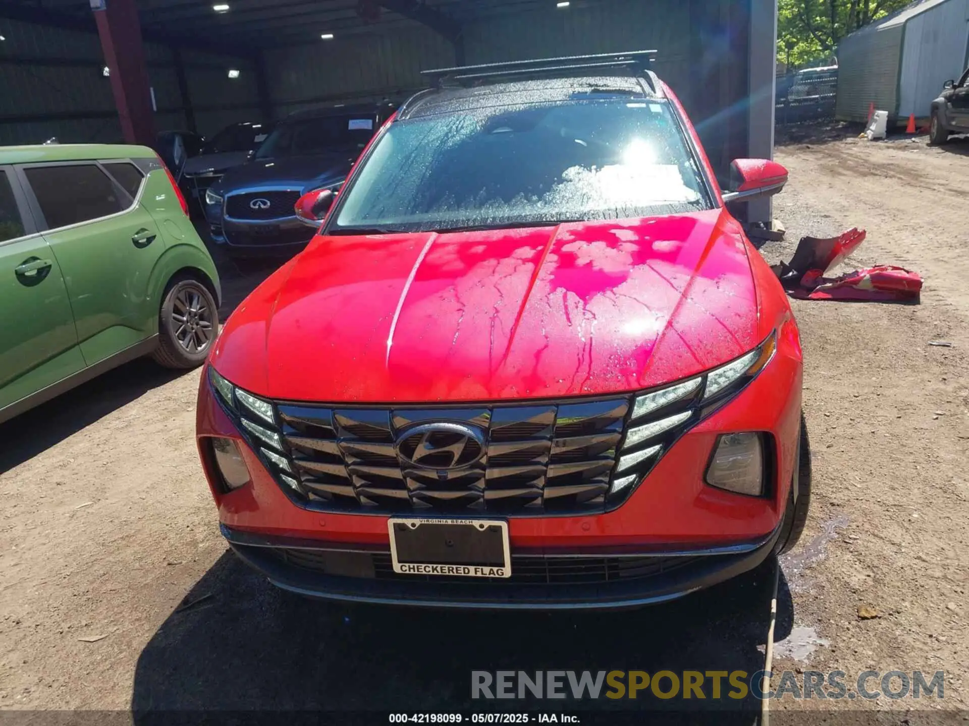 13 Photograph of a damaged car 5NMJECAE0PH206589 HYUNDAI TUCSON 2023