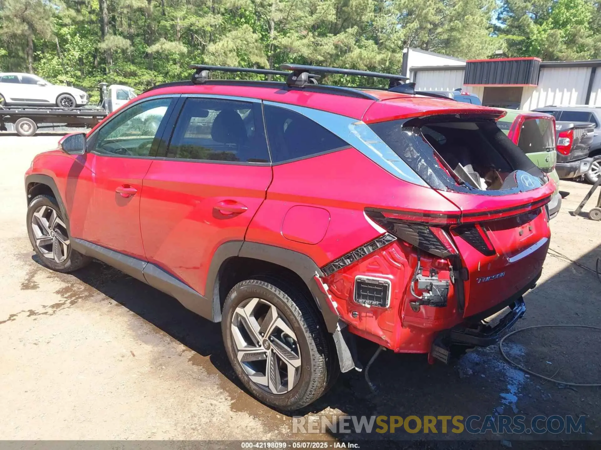 3 Photograph of a damaged car 5NMJECAE0PH206589 HYUNDAI TUCSON 2023