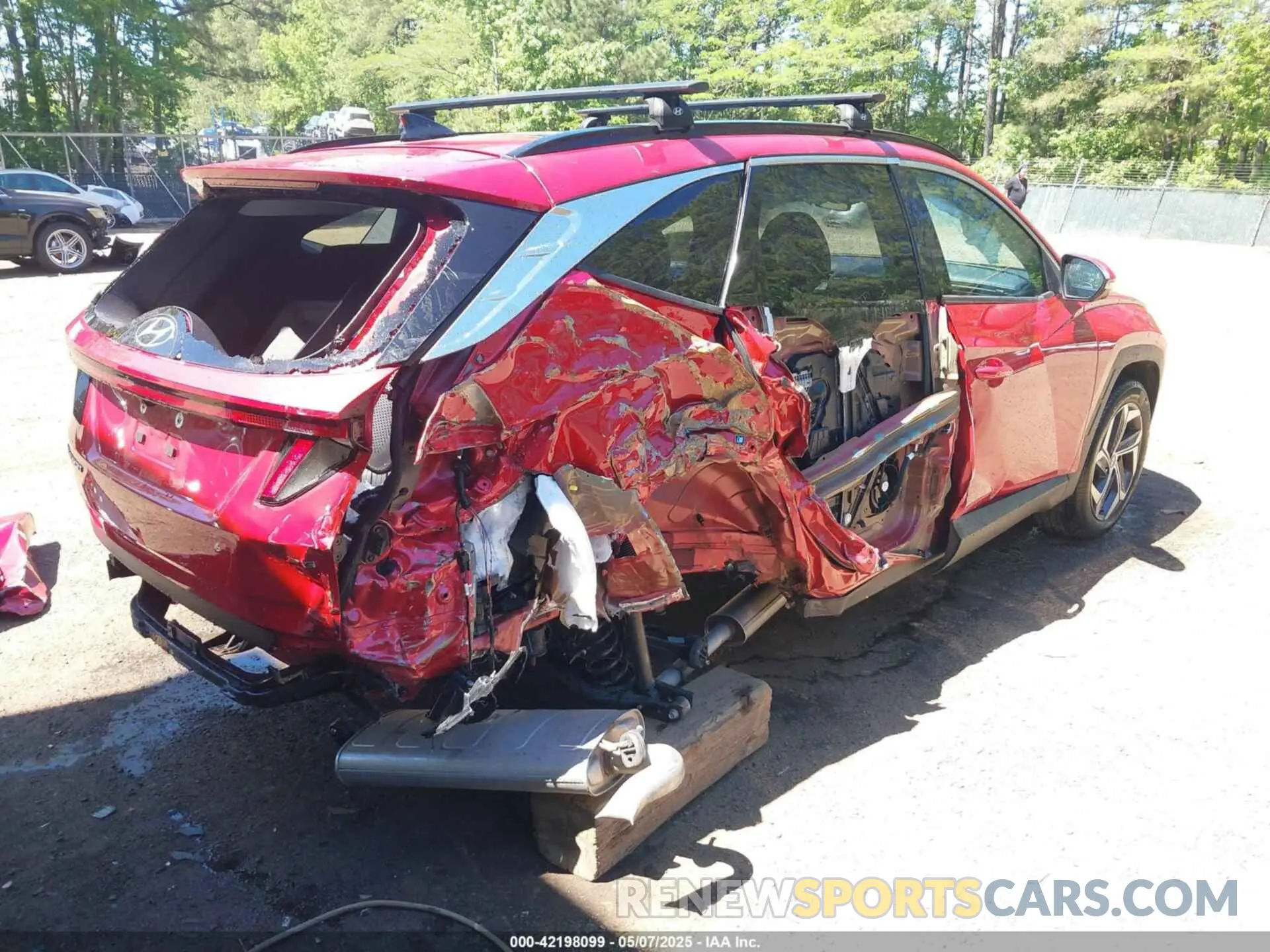 6 Photograph of a damaged car 5NMJECAE0PH206589 HYUNDAI TUCSON 2023