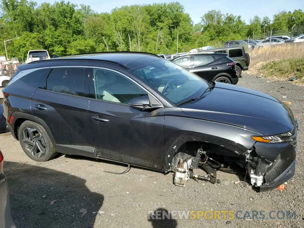 5 Photograph of a damaged car 5NMJECAE0PH210979 HYUNDAI TUCSON 2023