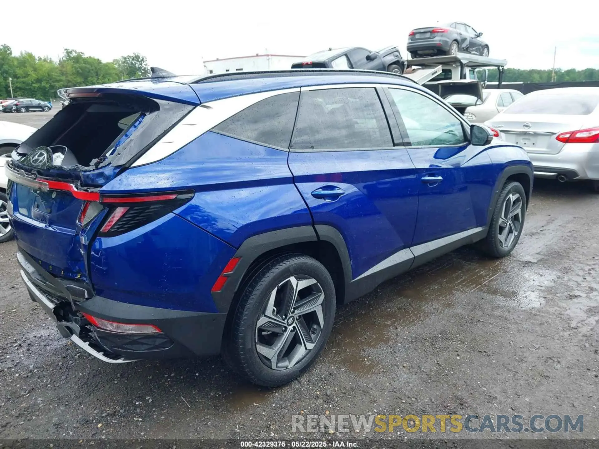 4 Photograph of a damaged car 5NMJECAE1PH165051 HYUNDAI TUCSON 2023