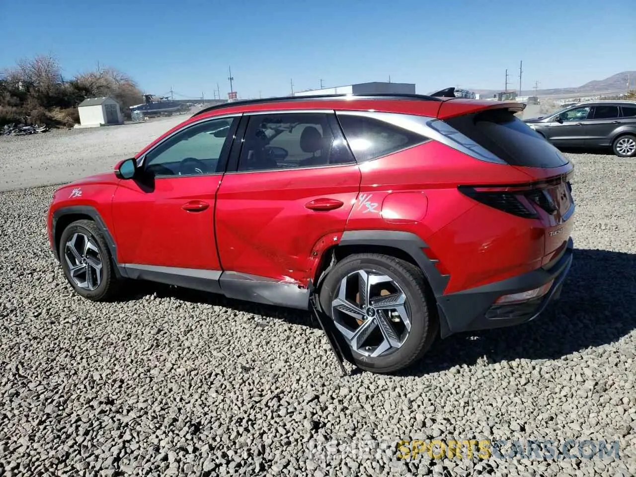 2 Photograph of a damaged car 5NMJECAE1PH197515 HYUNDAI TUCSON 2023