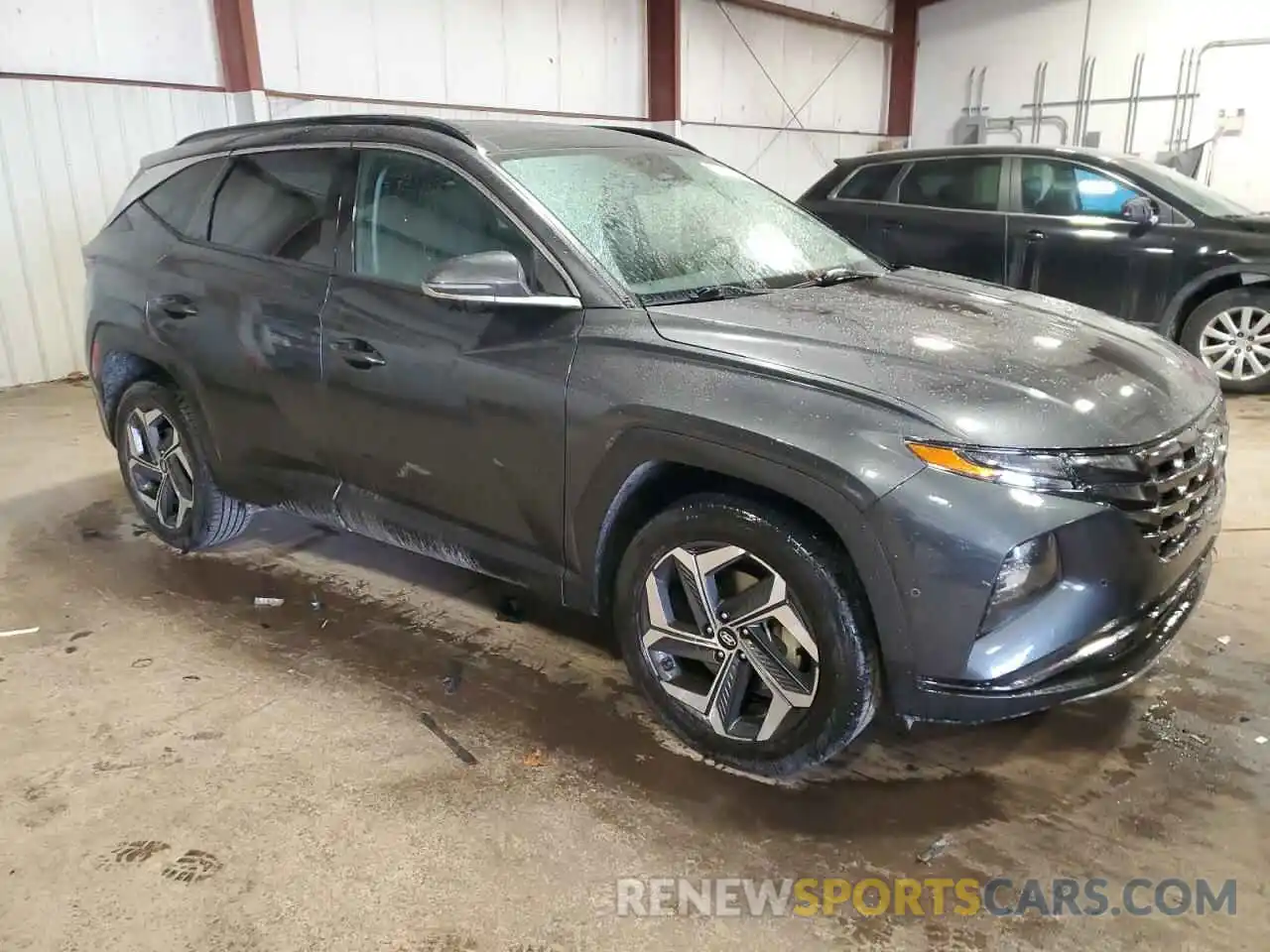 4 Photograph of a damaged car 5NMJECAE1PH263545 HYUNDAI TUCSON 2023