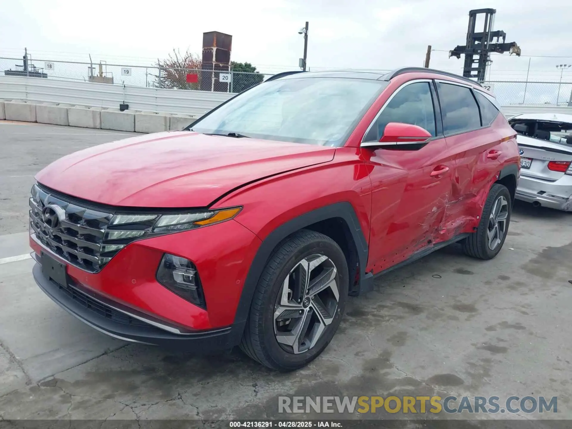2 Photograph of a damaged car 5NMJECAE2PH163311 HYUNDAI TUCSON 2023