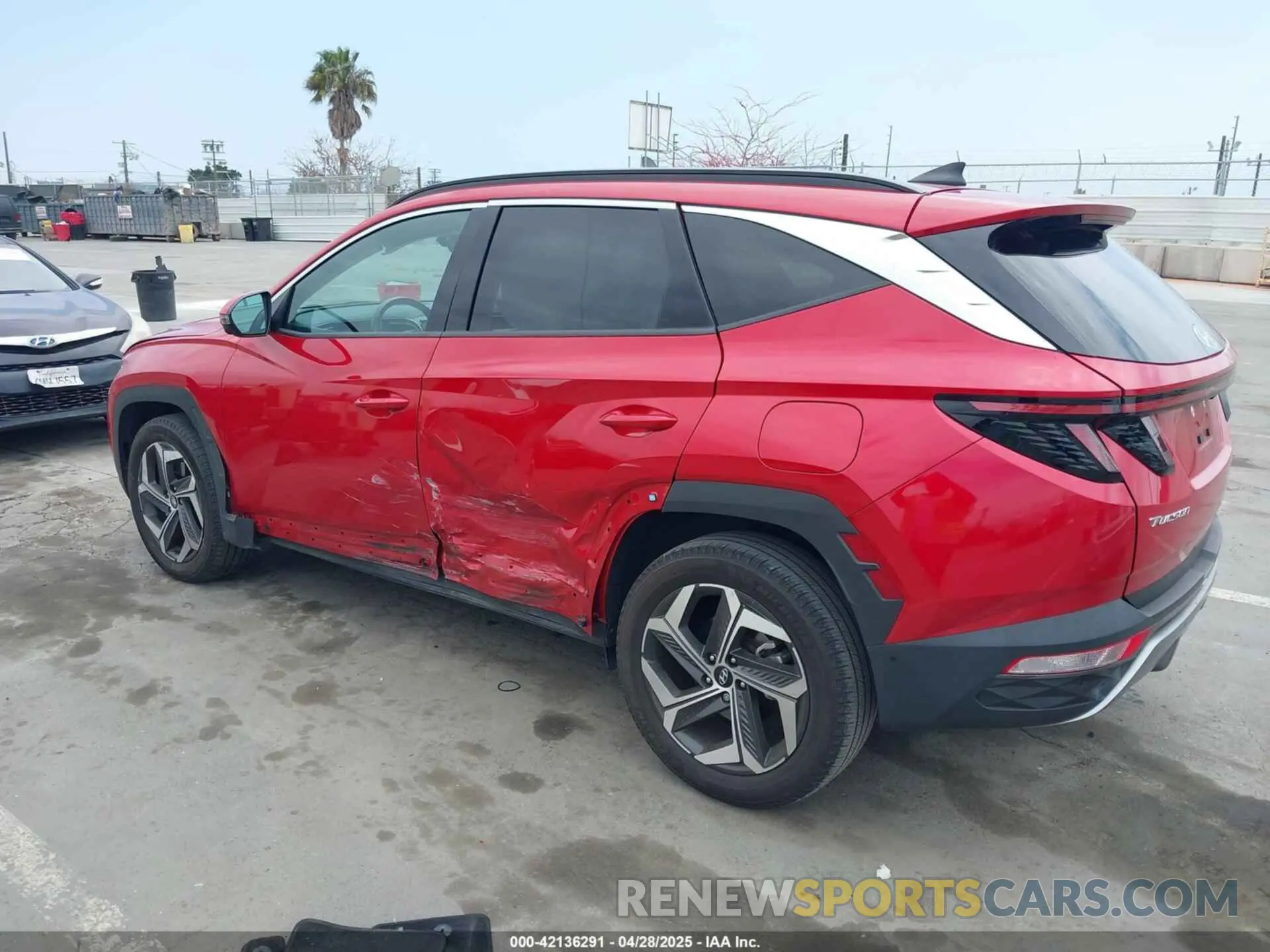 3 Photograph of a damaged car 5NMJECAE2PH163311 HYUNDAI TUCSON 2023