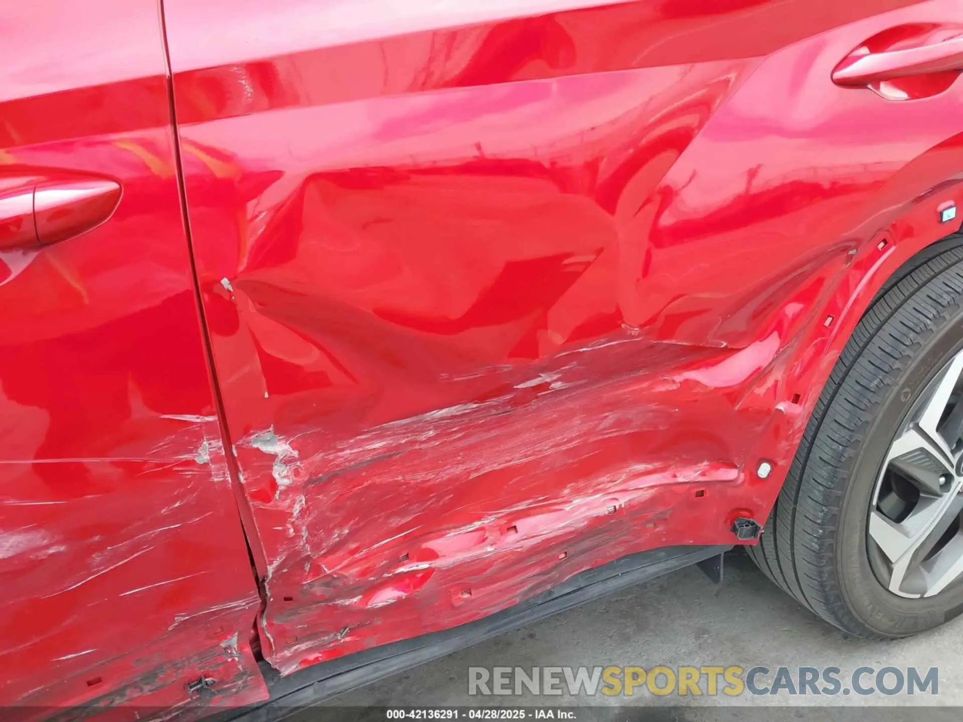 6 Photograph of a damaged car 5NMJECAE2PH163311 HYUNDAI TUCSON 2023