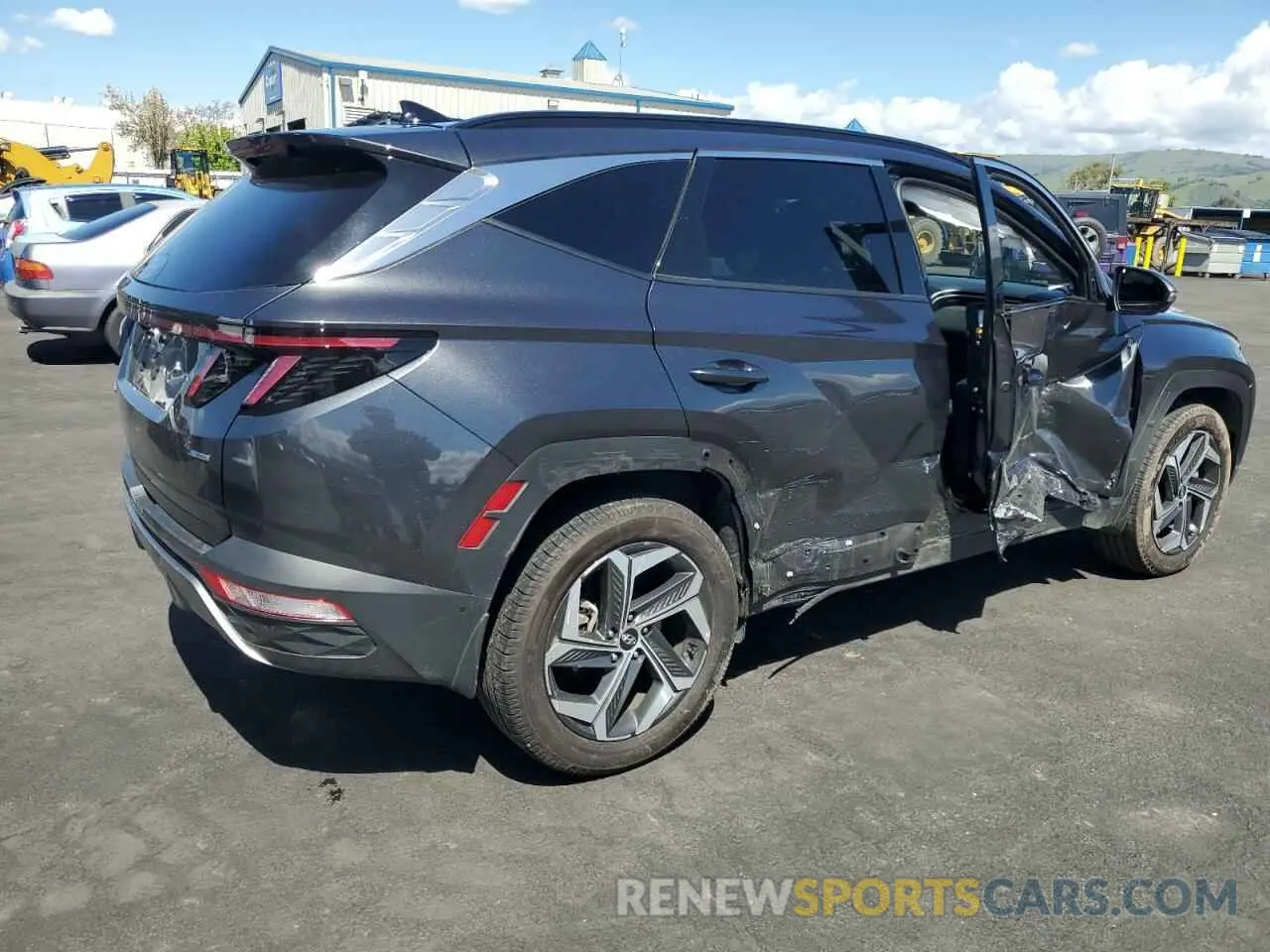 3 Photograph of a damaged car 5NMJECAE2PH232756 HYUNDAI TUCSON 2023