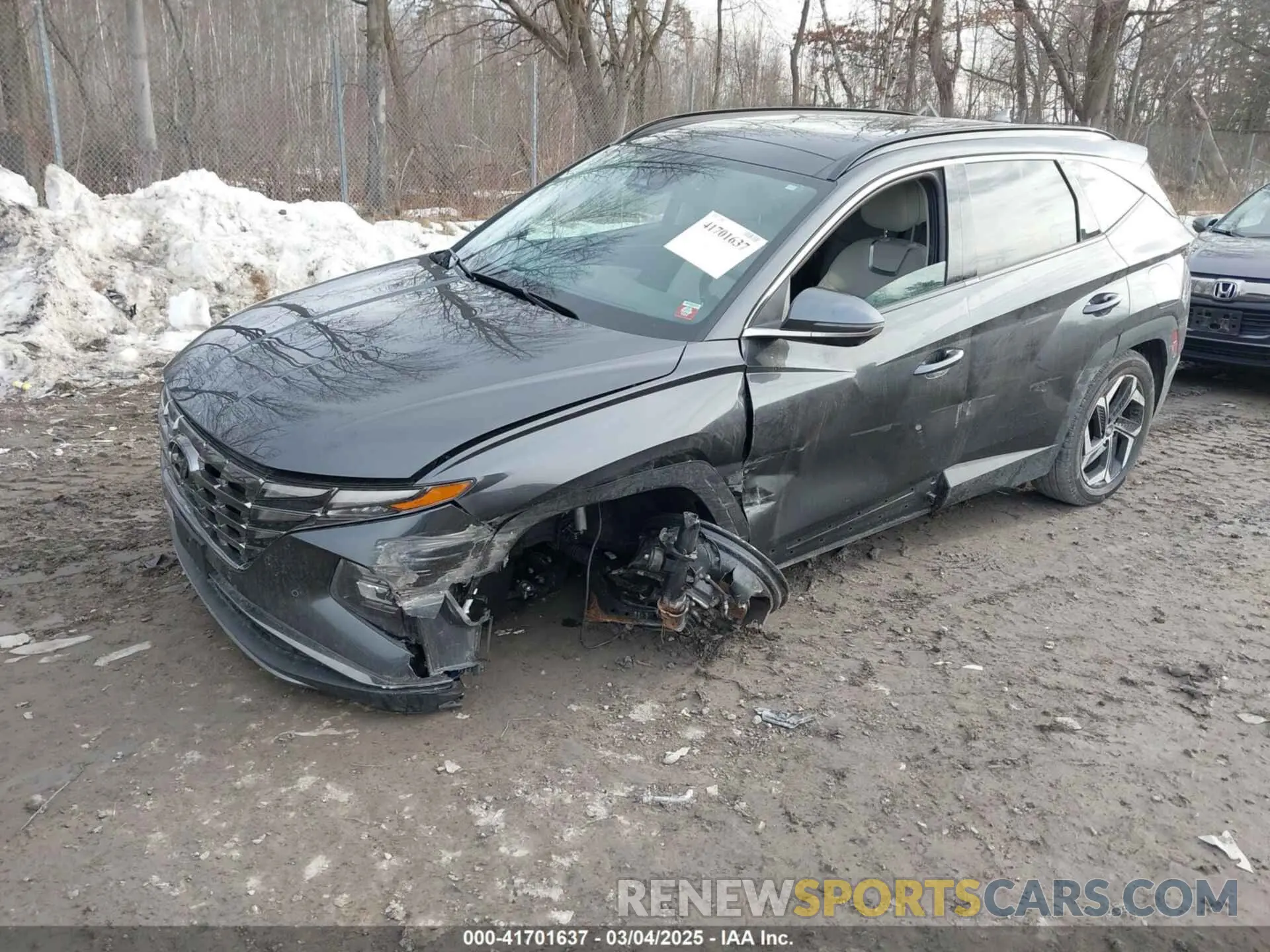 2 Photograph of a damaged car 5NMJECAE2PH280709 HYUNDAI TUCSON 2023