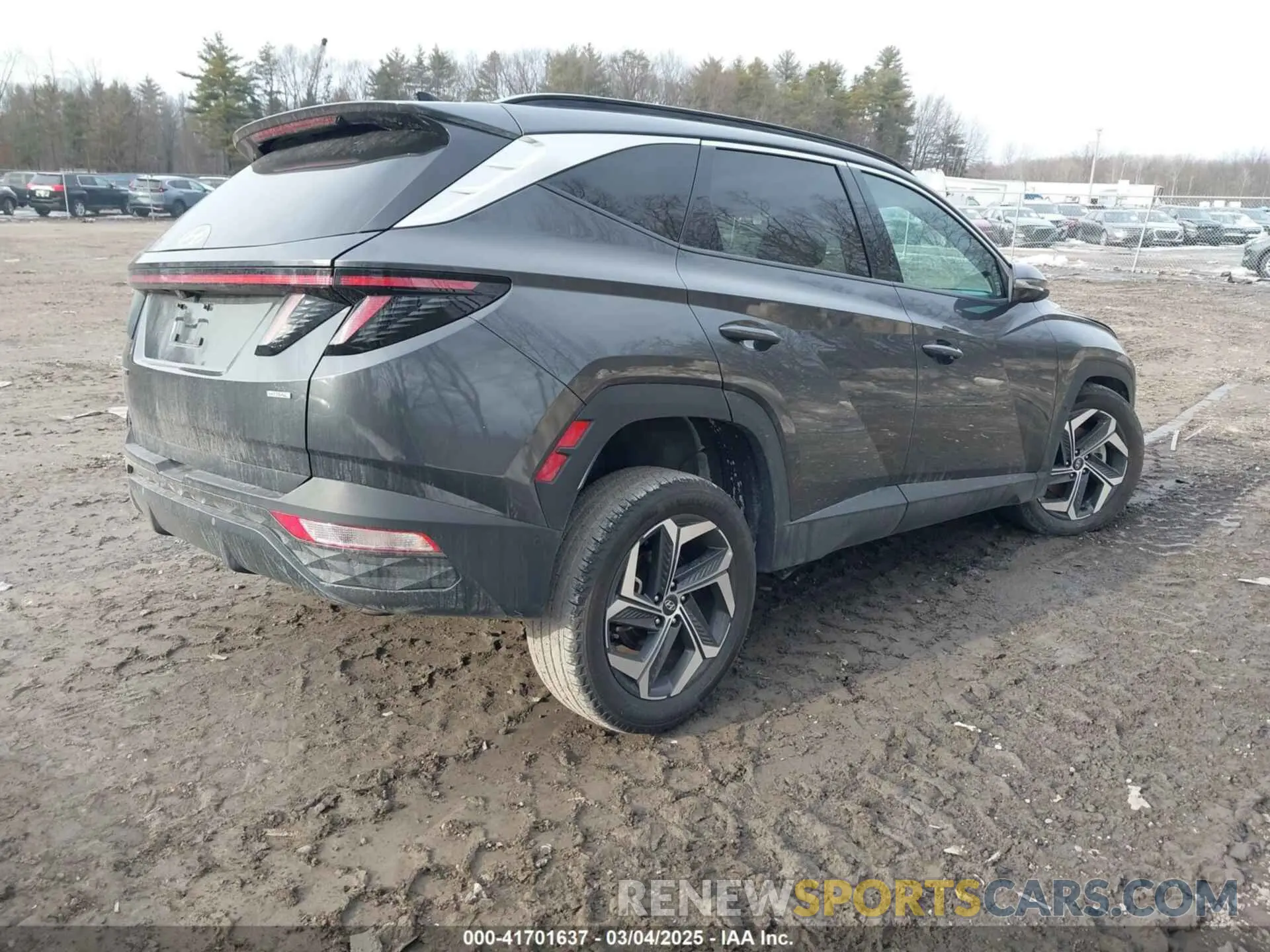 4 Photograph of a damaged car 5NMJECAE2PH280709 HYUNDAI TUCSON 2023