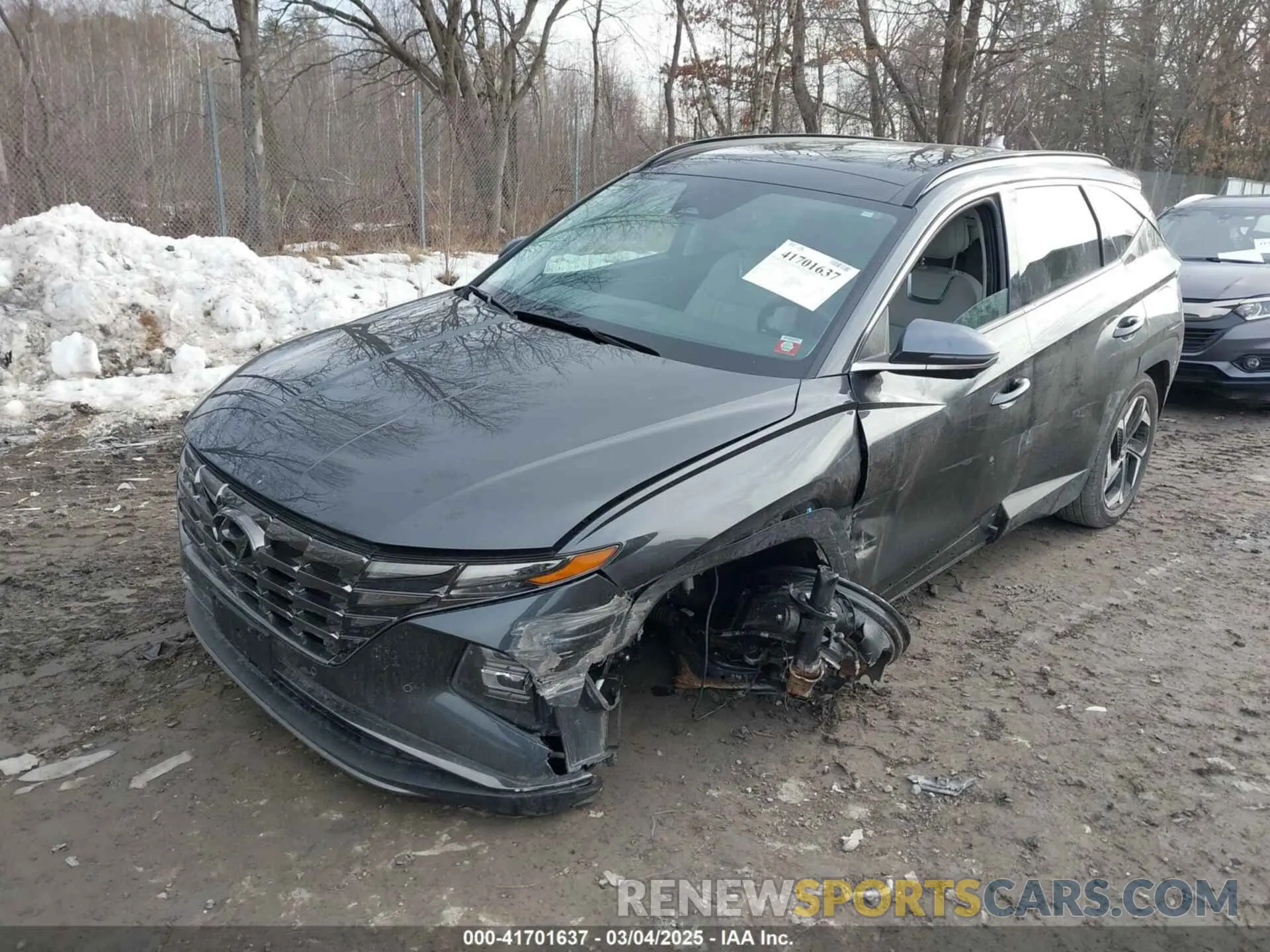 6 Photograph of a damaged car 5NMJECAE2PH280709 HYUNDAI TUCSON 2023