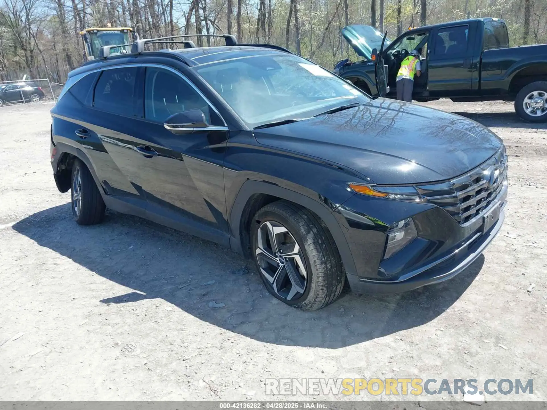 1 Photograph of a damaged car 5NMJECAE3PH191604 HYUNDAI TUCSON 2023