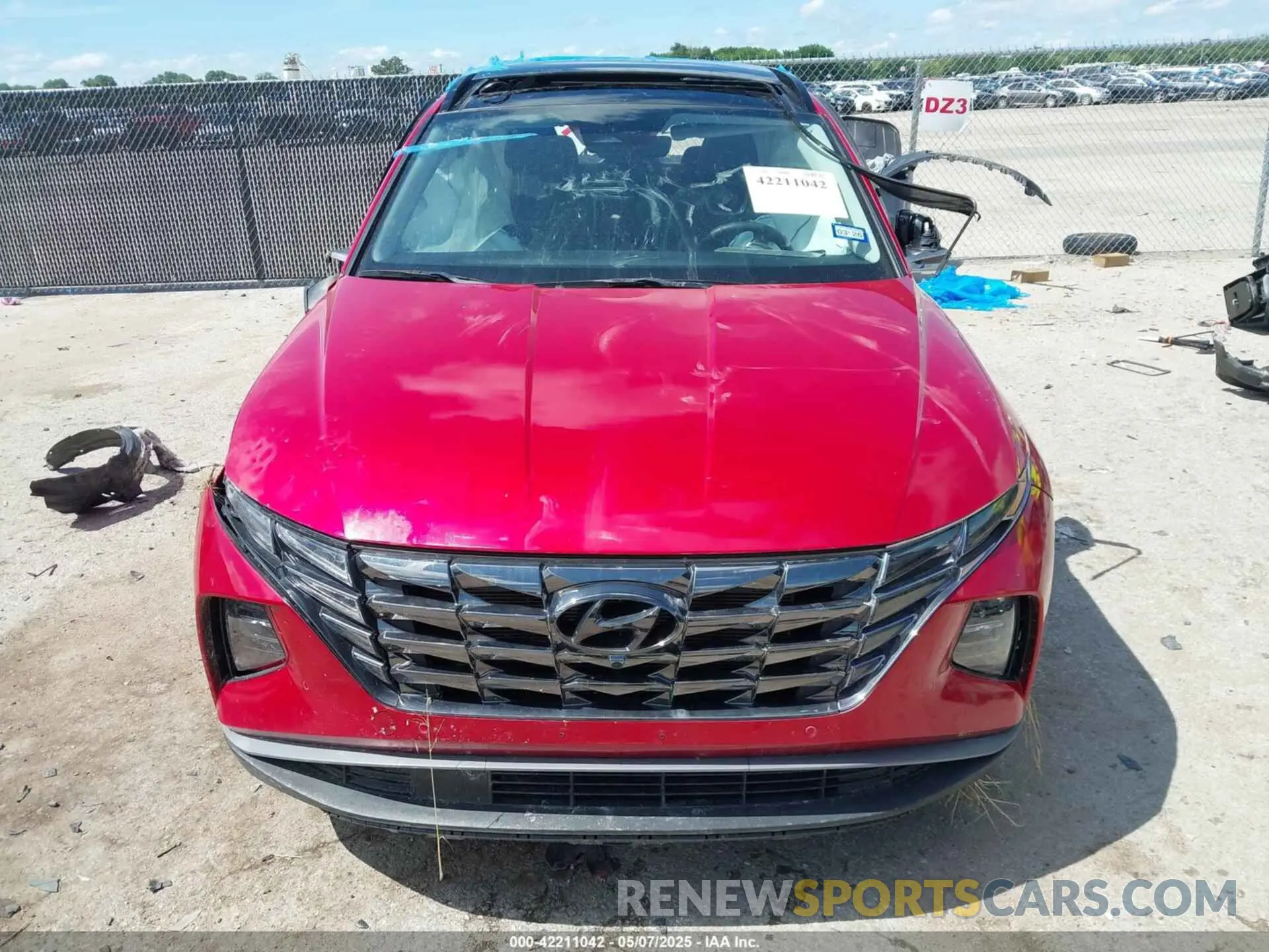 12 Photograph of a damaged car 5NMJECAE3PH237237 HYUNDAI TUCSON 2023