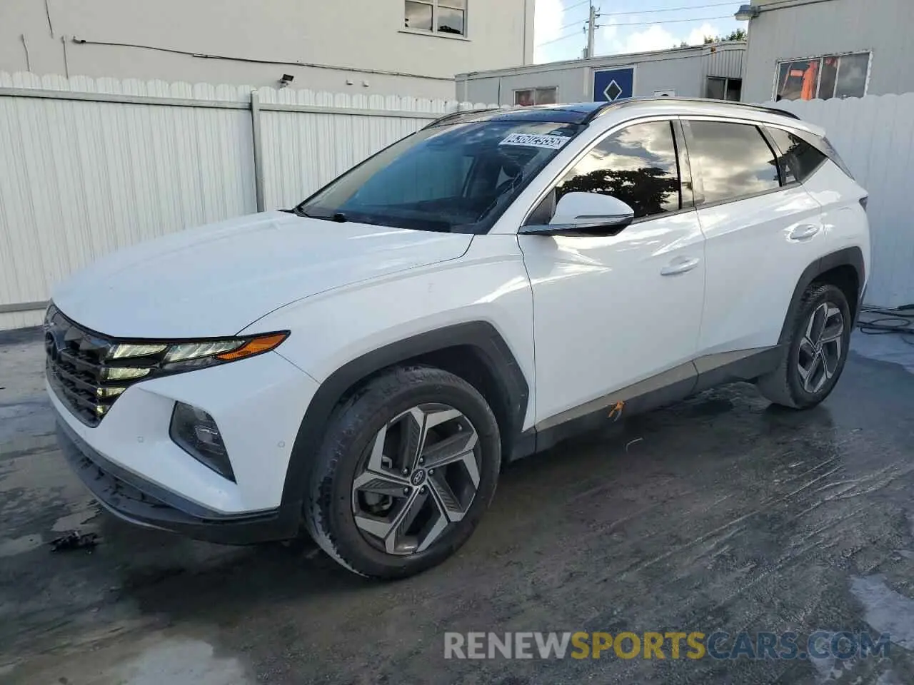 1 Photograph of a damaged car 5NMJECAE3PH240817 HYUNDAI TUCSON 2023