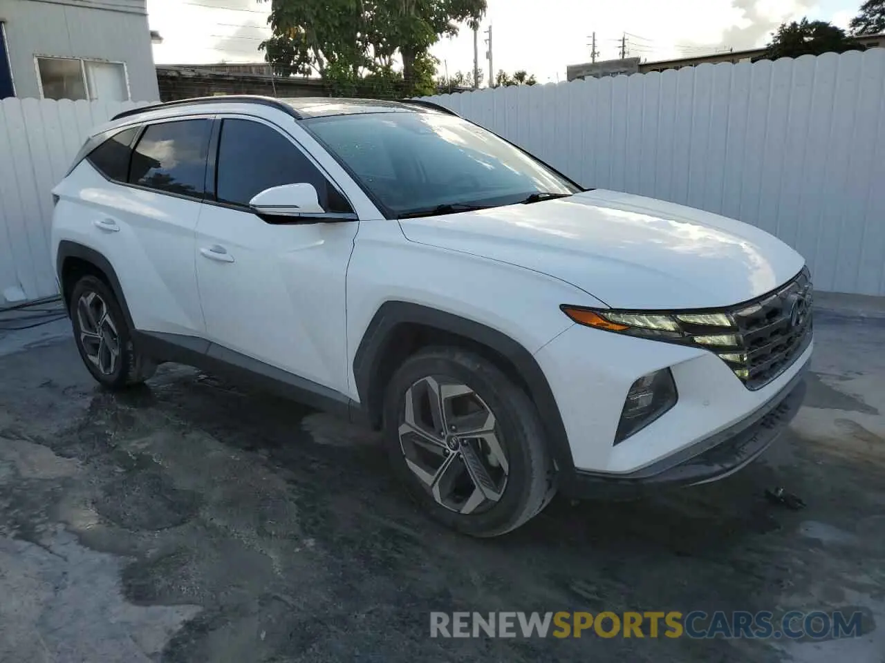 4 Photograph of a damaged car 5NMJECAE3PH240817 HYUNDAI TUCSON 2023