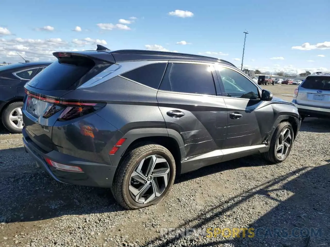 3 Photograph of a damaged car 5NMJECAE4PH241507 HYUNDAI TUCSON 2023