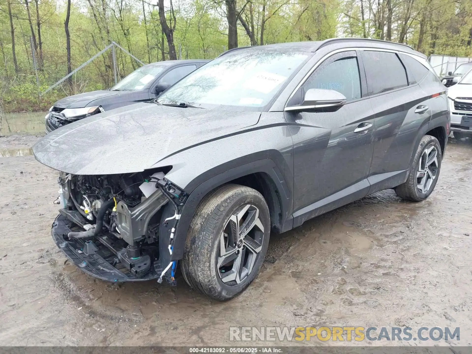 2 Photograph of a damaged car 5NMJECAE4PH252619 HYUNDAI TUCSON 2023
