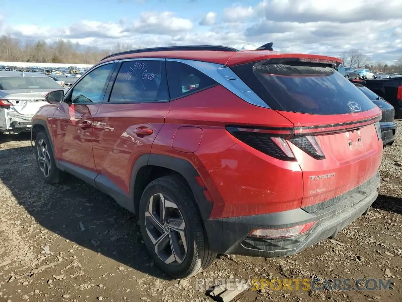 2 Photograph of a damaged car 5NMJECAE4PH279948 HYUNDAI TUCSON 2023