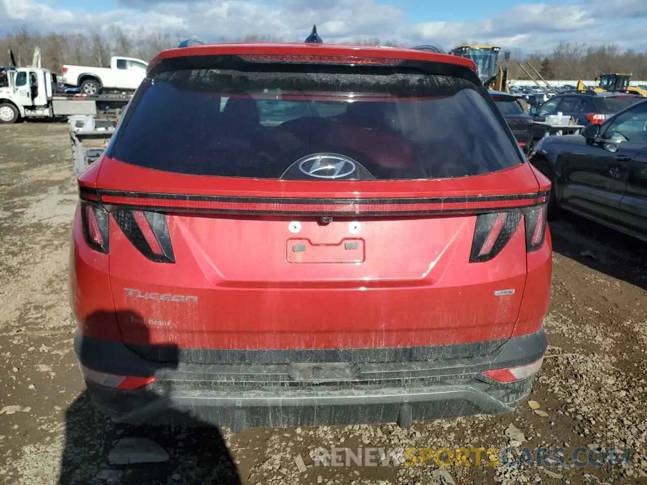 6 Photograph of a damaged car 5NMJECAE4PH279948 HYUNDAI TUCSON 2023
