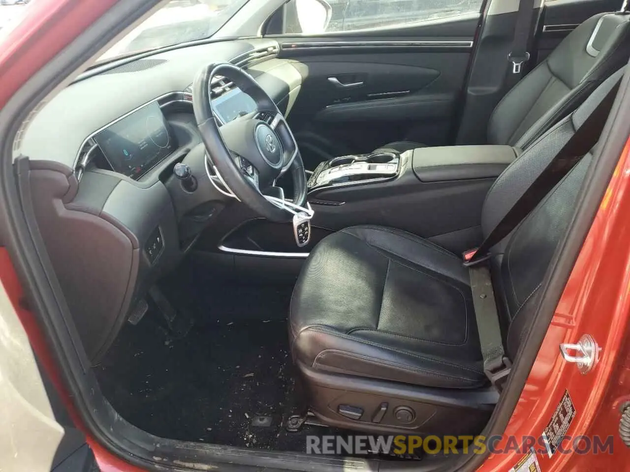 7 Photograph of a damaged car 5NMJECAE4PH279948 HYUNDAI TUCSON 2023