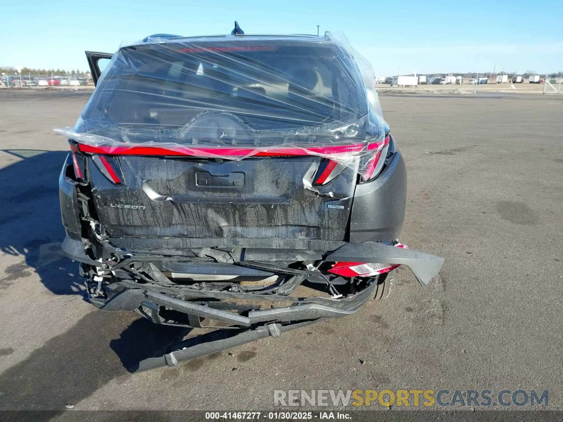 6 Photograph of a damaged car 5NMJECAE5PH192057 HYUNDAI TUCSON 2023