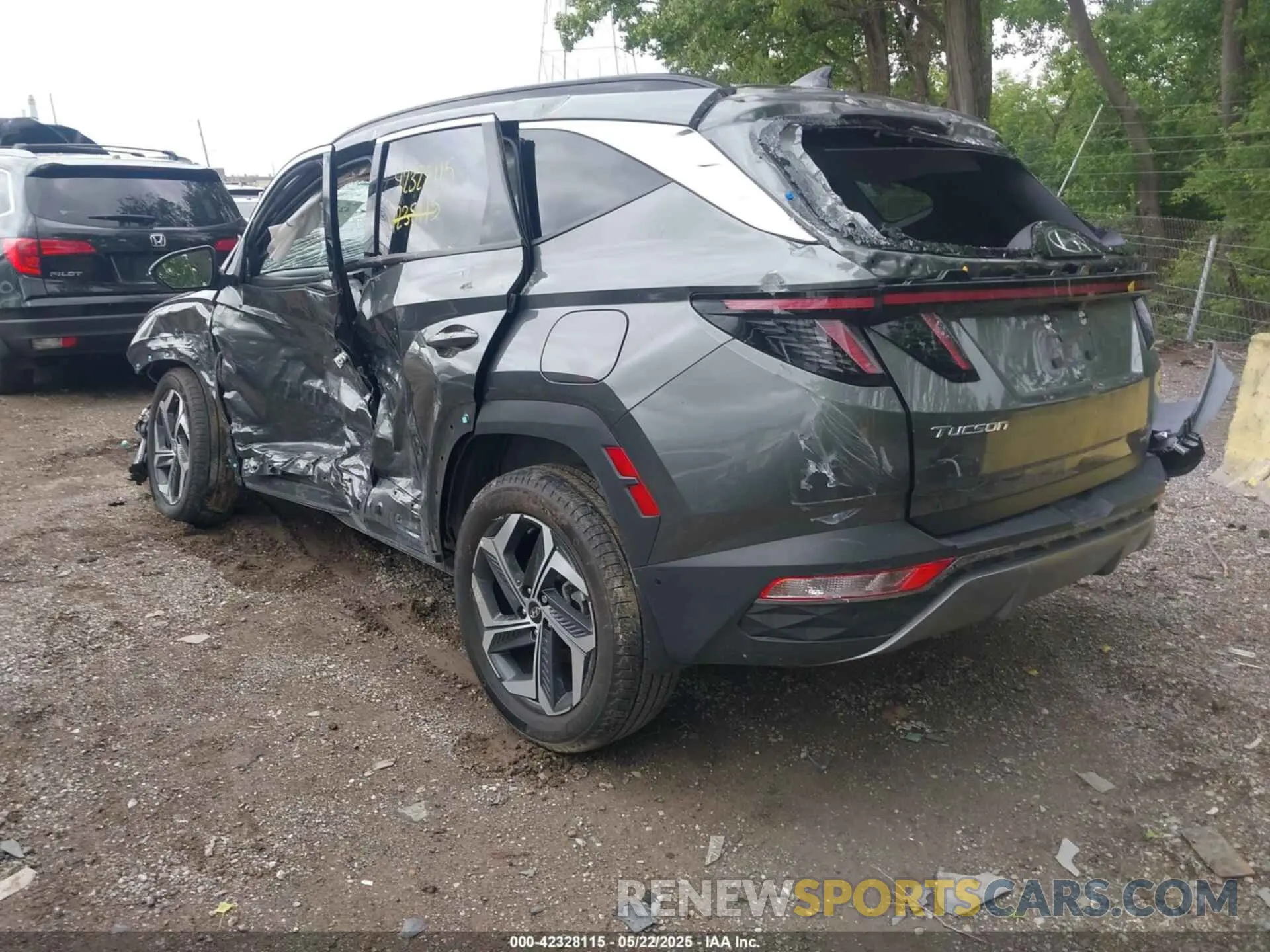3 Photograph of a damaged car 5NMJECAE5PH195525 HYUNDAI TUCSON 2023