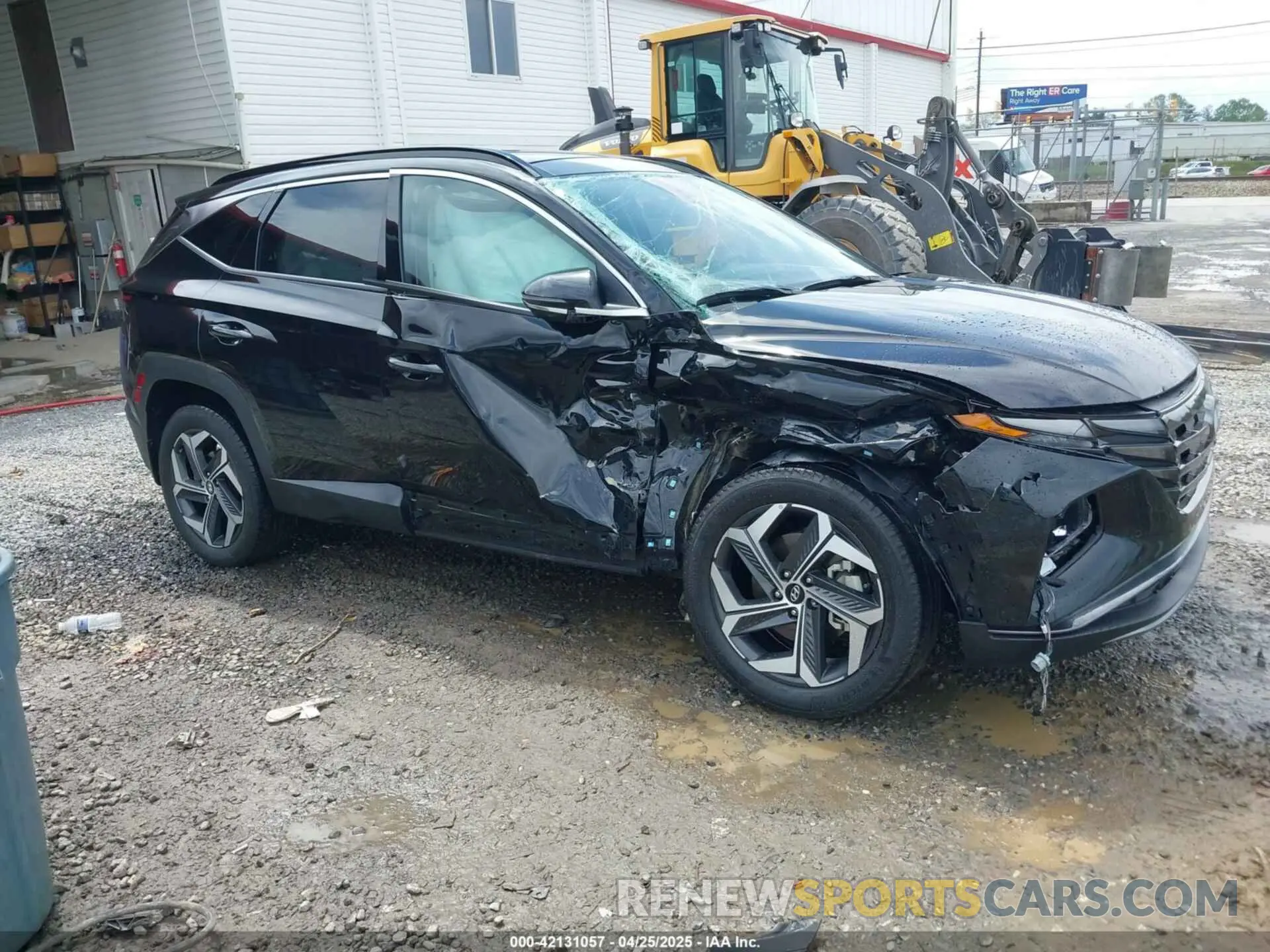 1 Photograph of a damaged car 5NMJECAE5PH224697 HYUNDAI TUCSON 2023