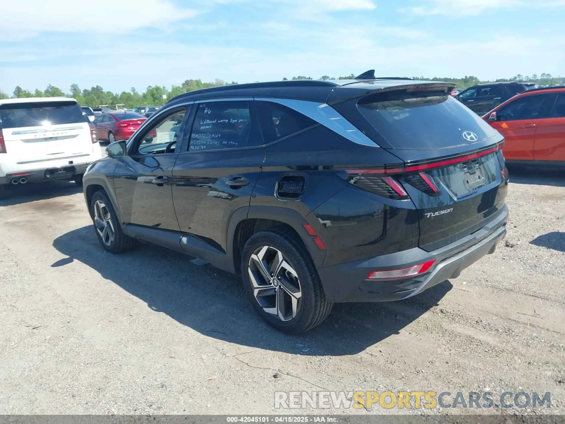 3 Photograph of a damaged car 5NMJECAE6PH190088 HYUNDAI TUCSON 2023
