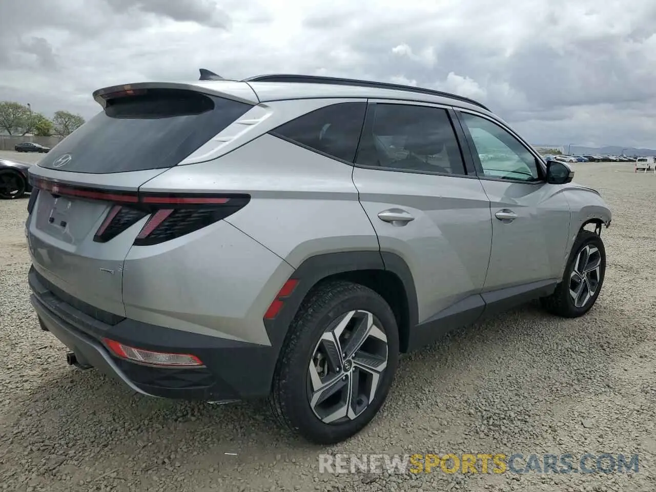 3 Photograph of a damaged car 5NMJECAE6PH199244 HYUNDAI TUCSON 2023