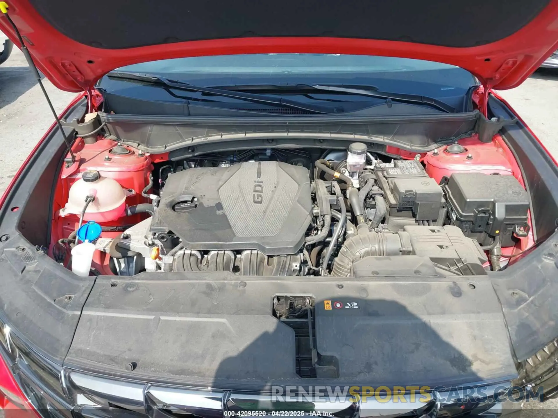 10 Photograph of a damaged car 5NMJECAE6PH225180 HYUNDAI TUCSON 2023