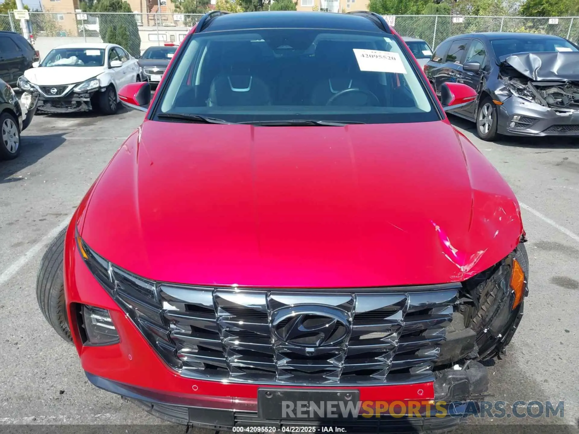13 Photograph of a damaged car 5NMJECAE6PH225180 HYUNDAI TUCSON 2023