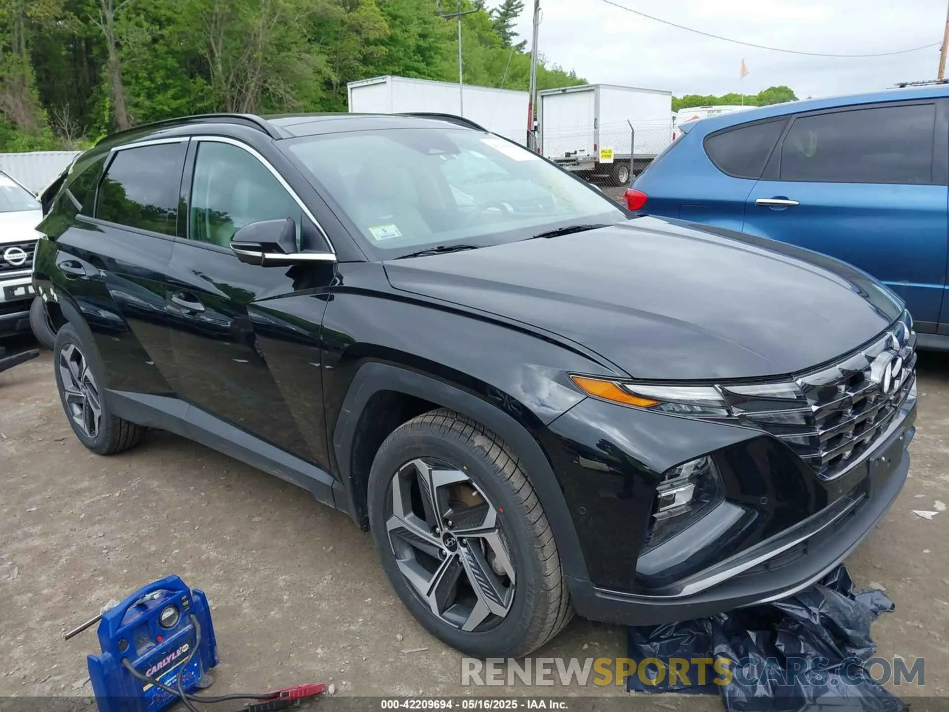 1 Photograph of a damaged car 5NMJECAE7PH165362 HYUNDAI TUCSON 2023