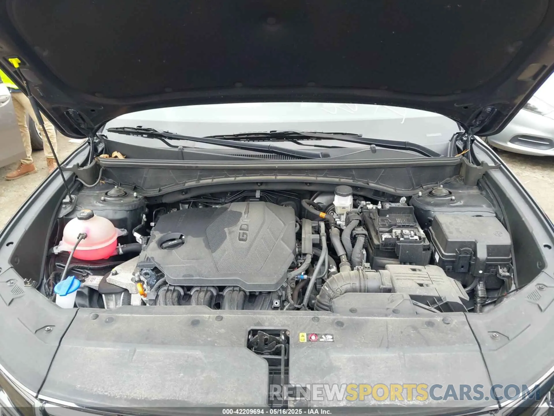 10 Photograph of a damaged car 5NMJECAE7PH165362 HYUNDAI TUCSON 2023