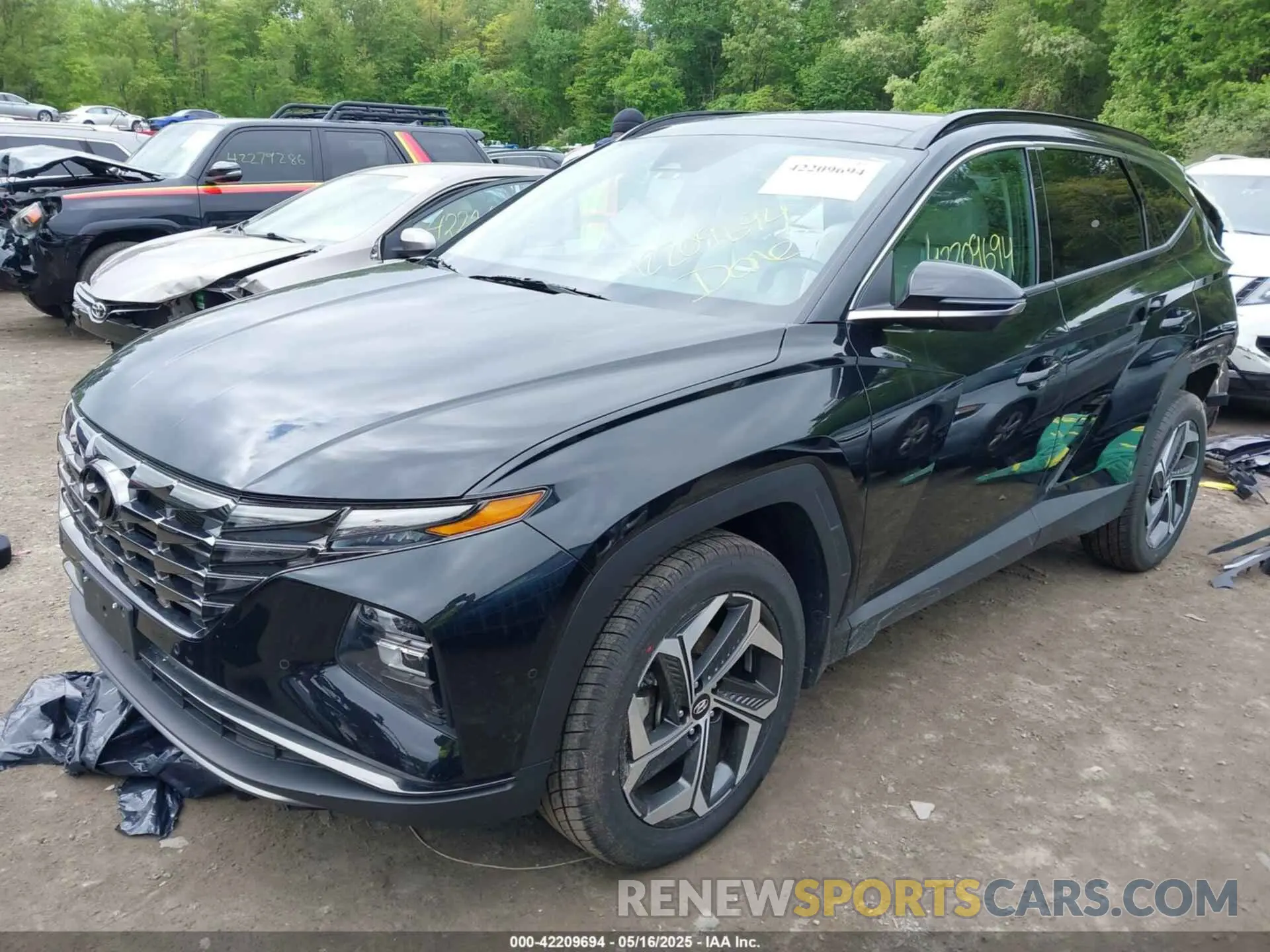2 Photograph of a damaged car 5NMJECAE7PH165362 HYUNDAI TUCSON 2023