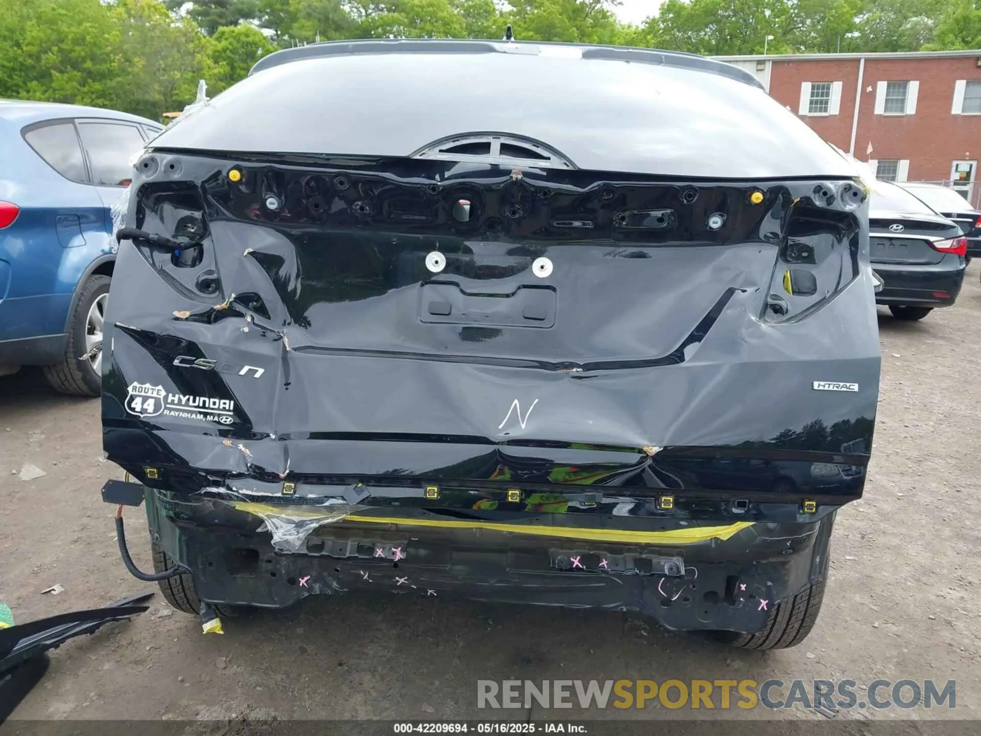 6 Photograph of a damaged car 5NMJECAE7PH165362 HYUNDAI TUCSON 2023
