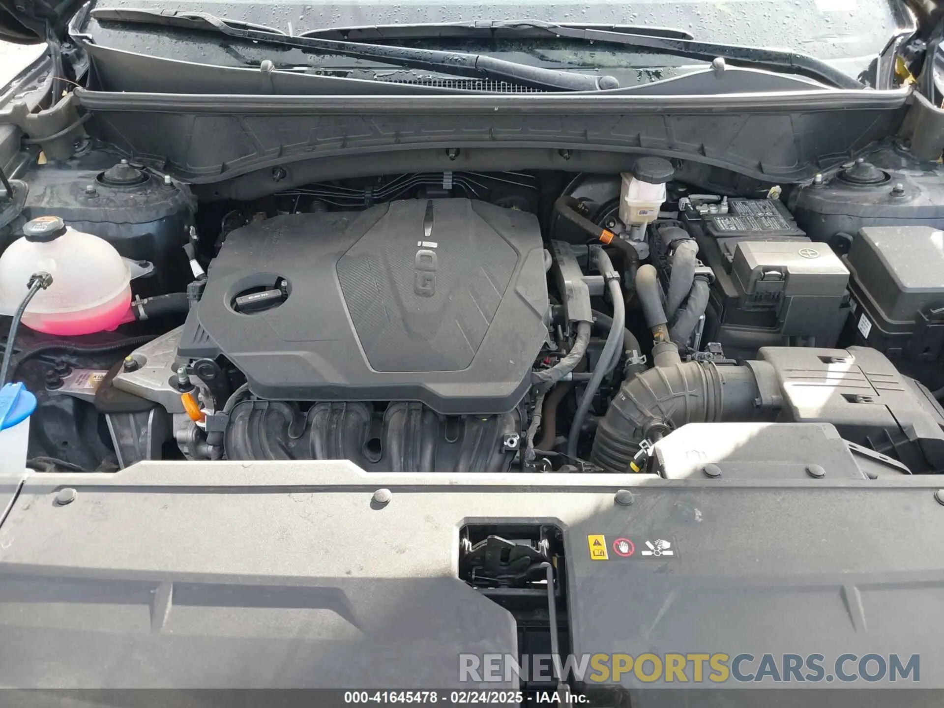 10 Photograph of a damaged car 5NMJECAE7PH213698 HYUNDAI TUCSON 2023
