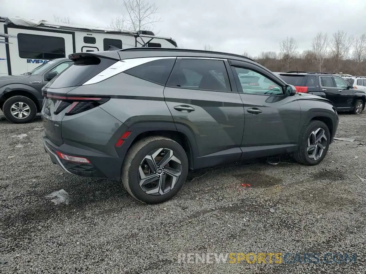 3 Photograph of a damaged car 5NMJECAE7PH237810 HYUNDAI TUCSON 2023