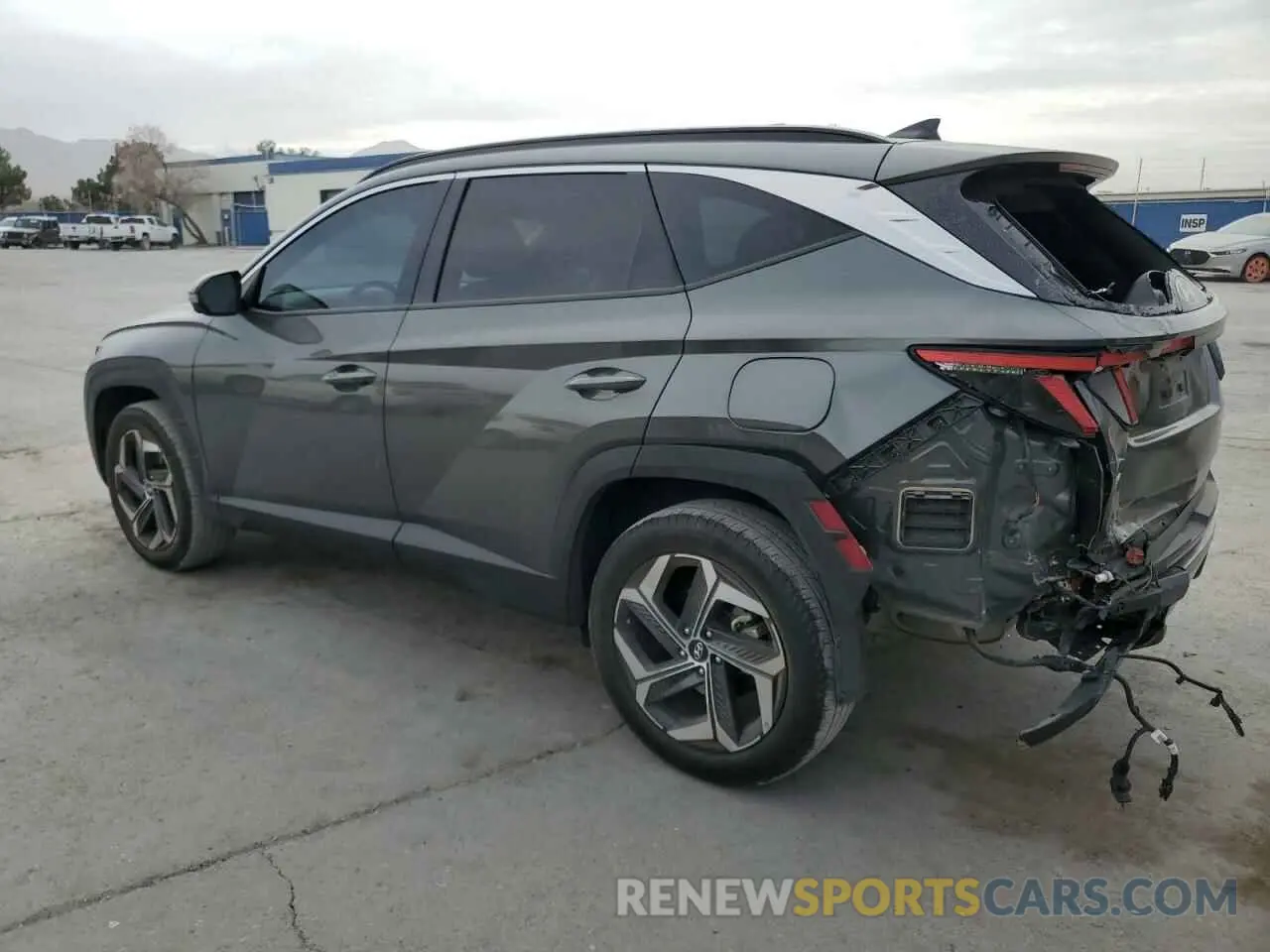 2 Photograph of a damaged car 5NMJECAE8PH240117 HYUNDAI TUCSON 2023
