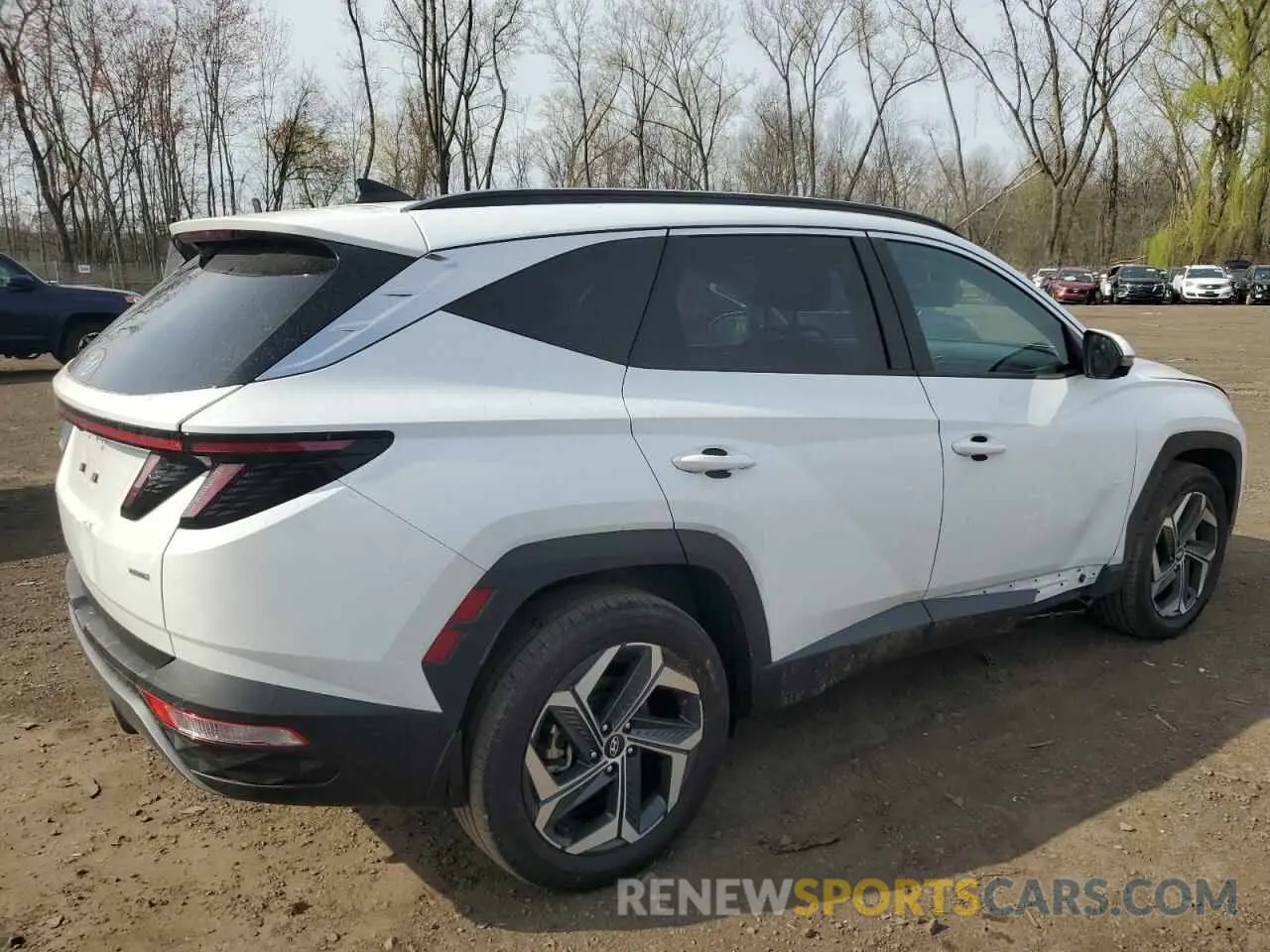 3 Photograph of a damaged car 5NMJECAE8PH247472 HYUNDAI TUCSON 2023