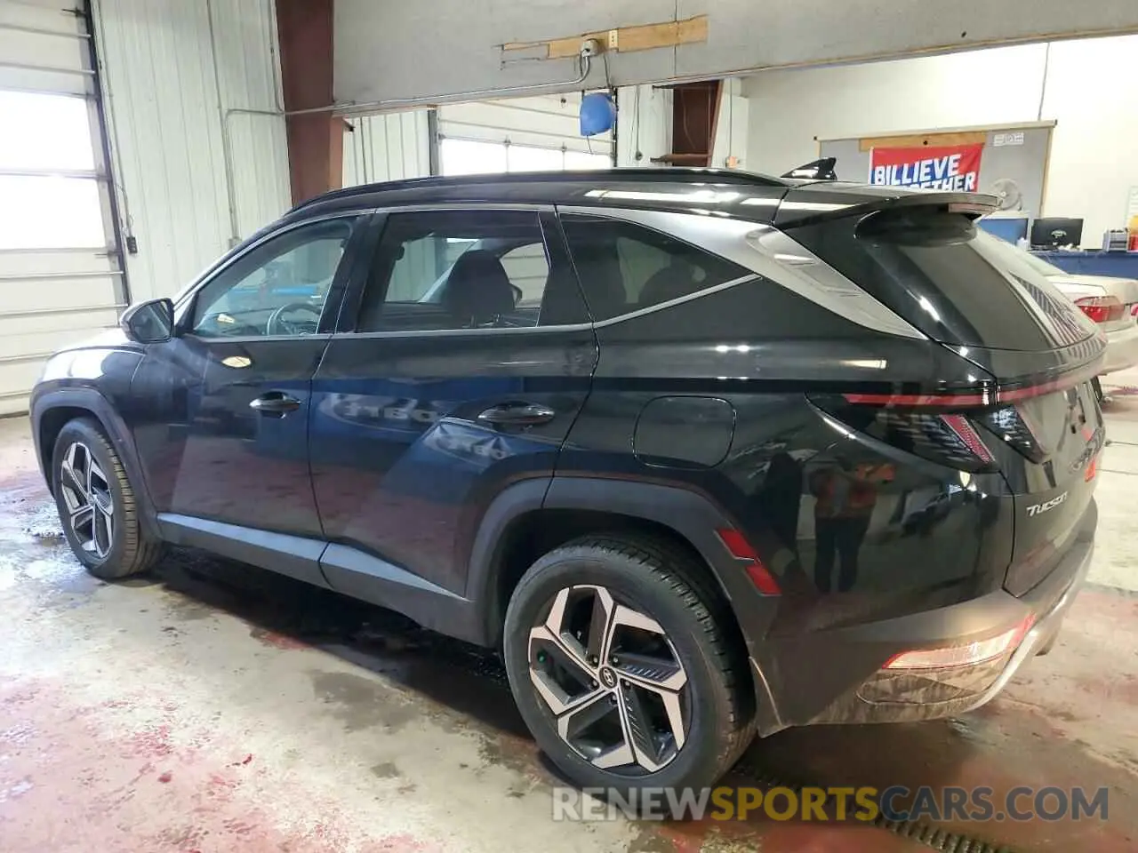 2 Photograph of a damaged car 5NMJECAE8PH279130 HYUNDAI TUCSON 2023
