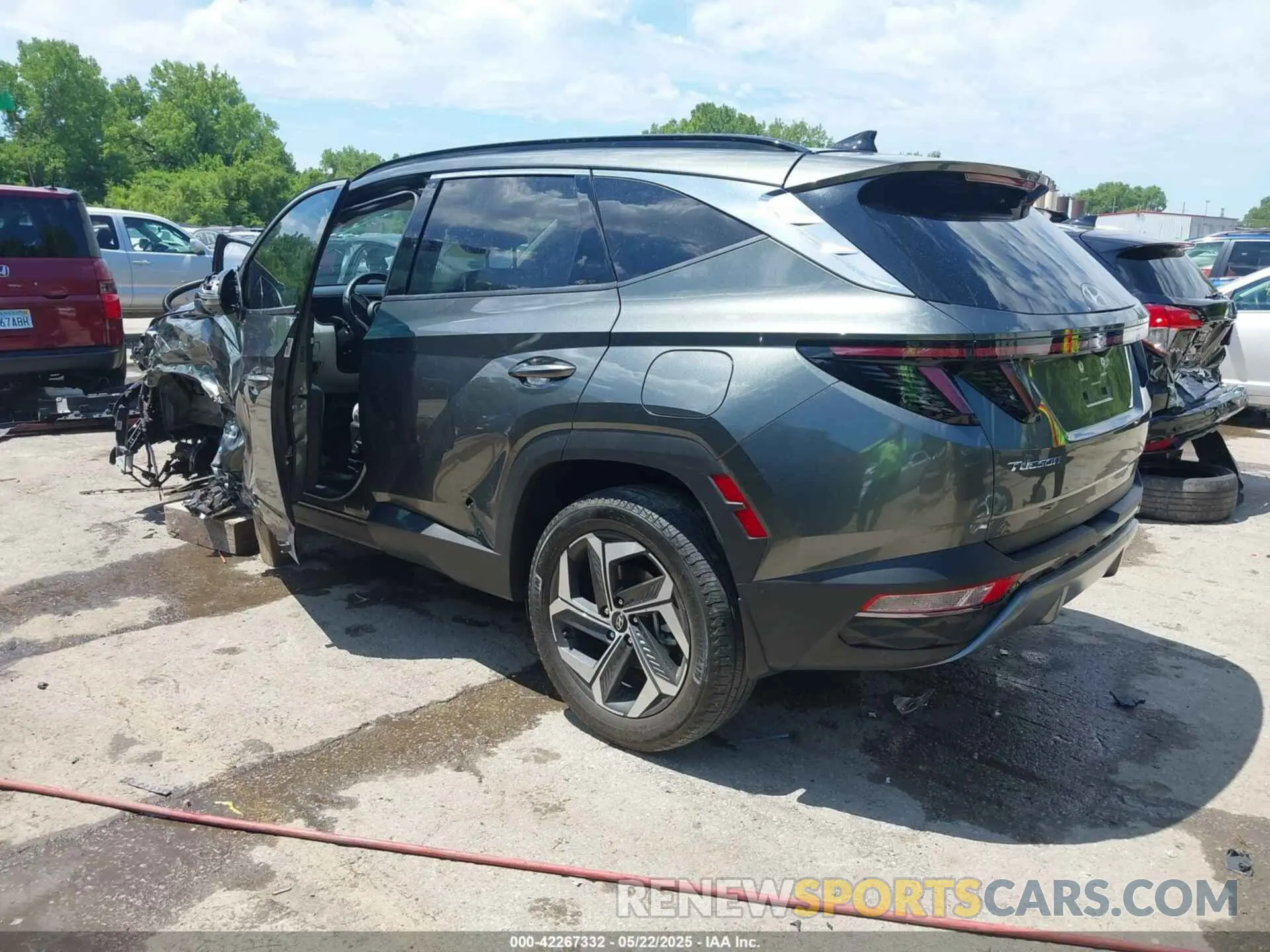 3 Photograph of a damaged car 5NMJECAE9PH225030 HYUNDAI TUCSON 2023