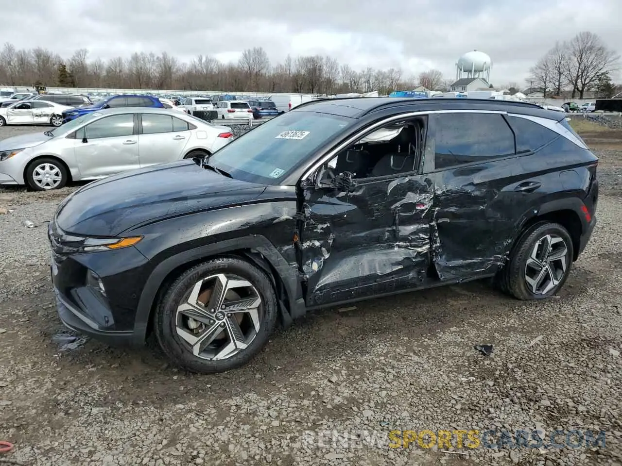 1 Photograph of a damaged car 5NMJECAE9PH251739 HYUNDAI TUCSON 2023