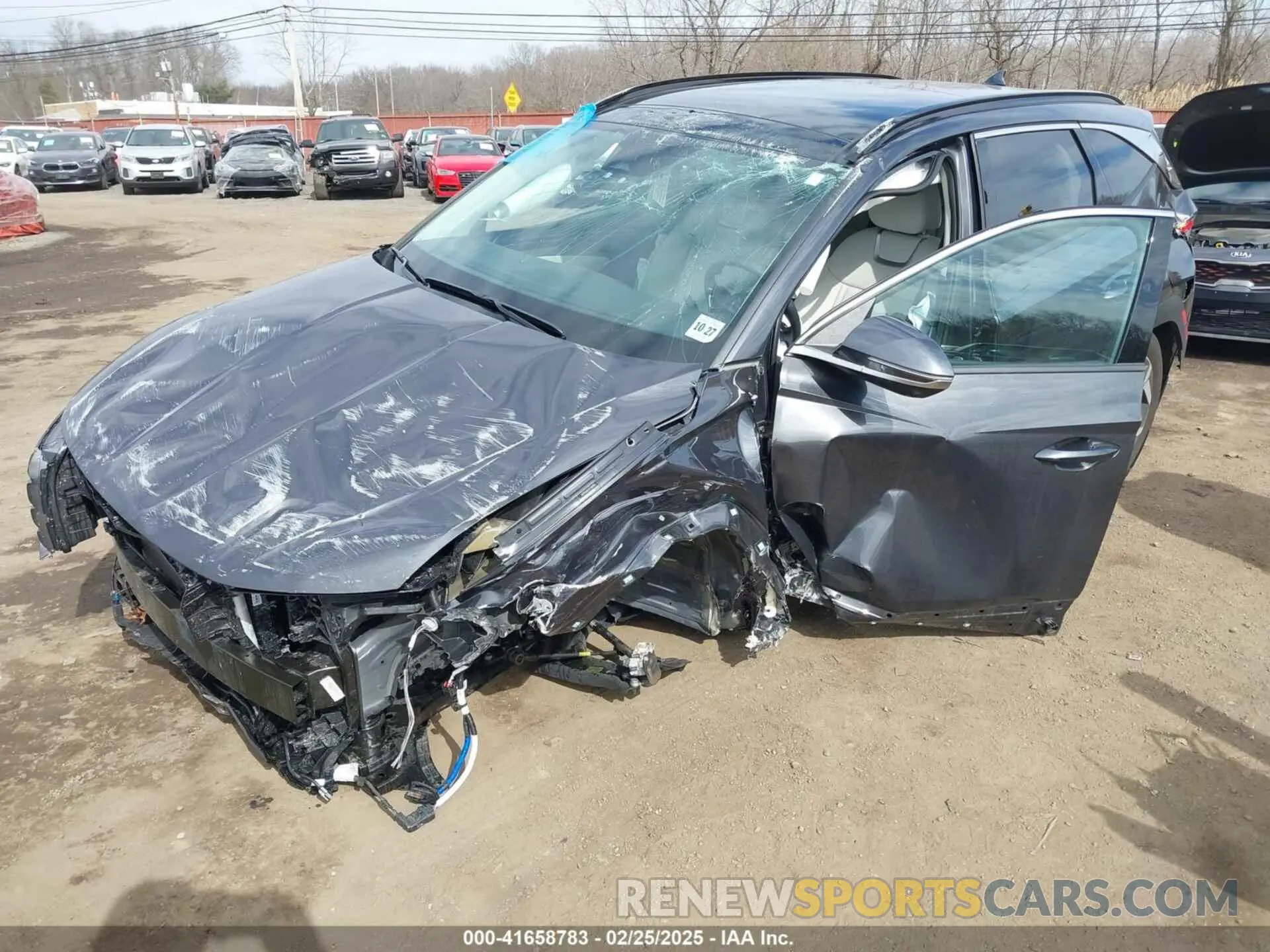 2 Photograph of a damaged car 5NMJECAEXPH166392 HYUNDAI TUCSON 2023
