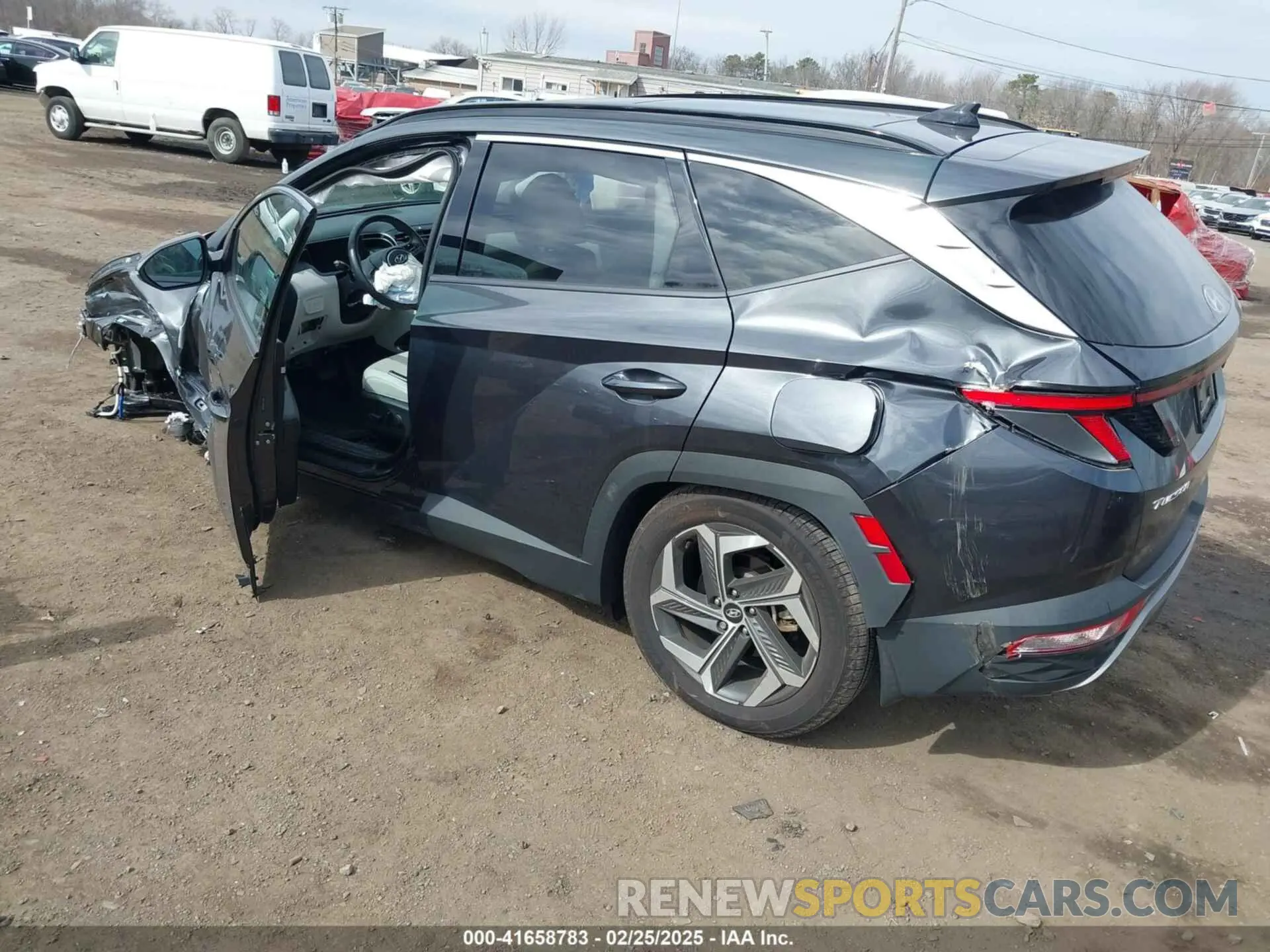 3 Photograph of a damaged car 5NMJECAEXPH166392 HYUNDAI TUCSON 2023