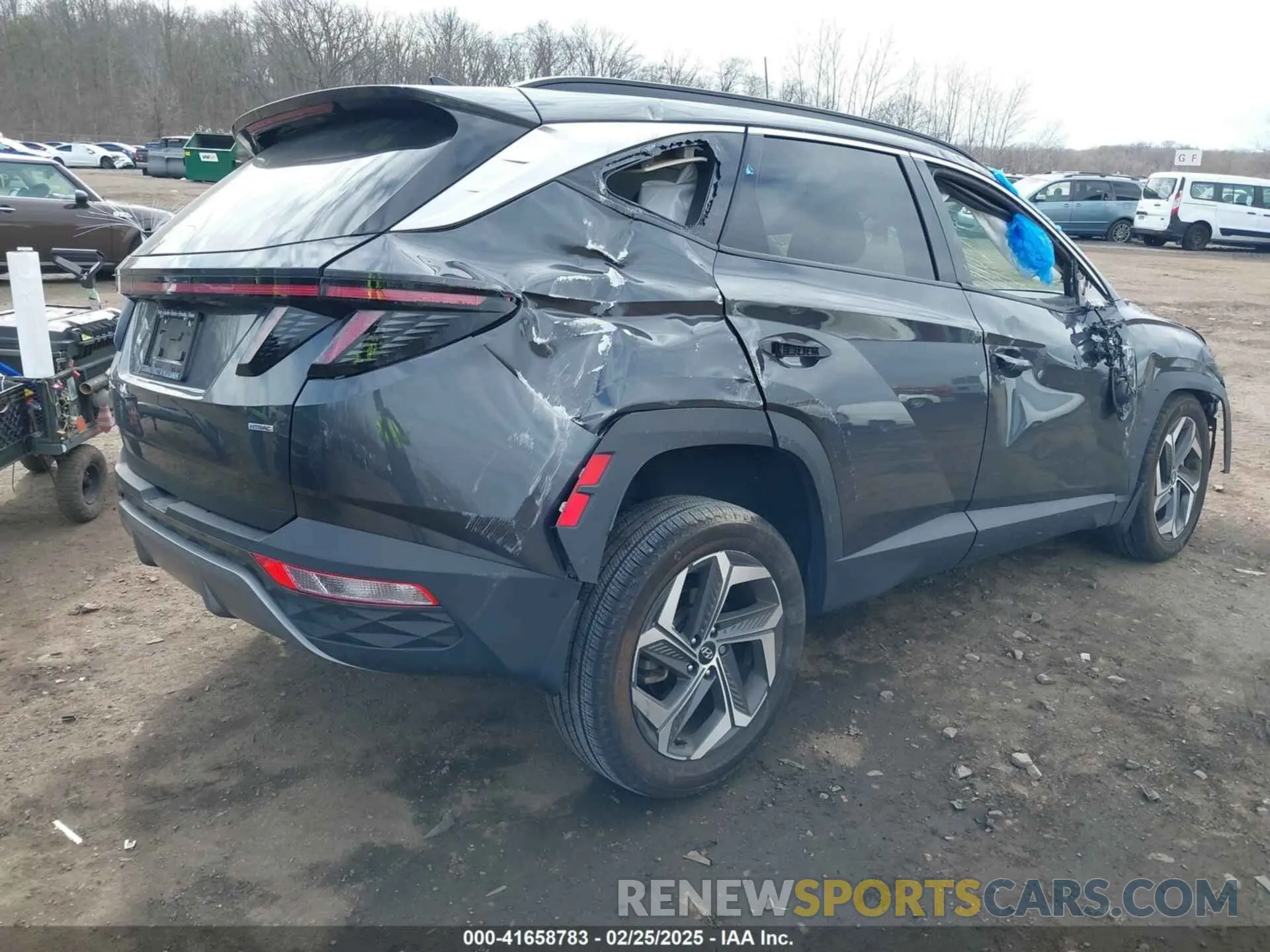 4 Photograph of a damaged car 5NMJECAEXPH166392 HYUNDAI TUCSON 2023