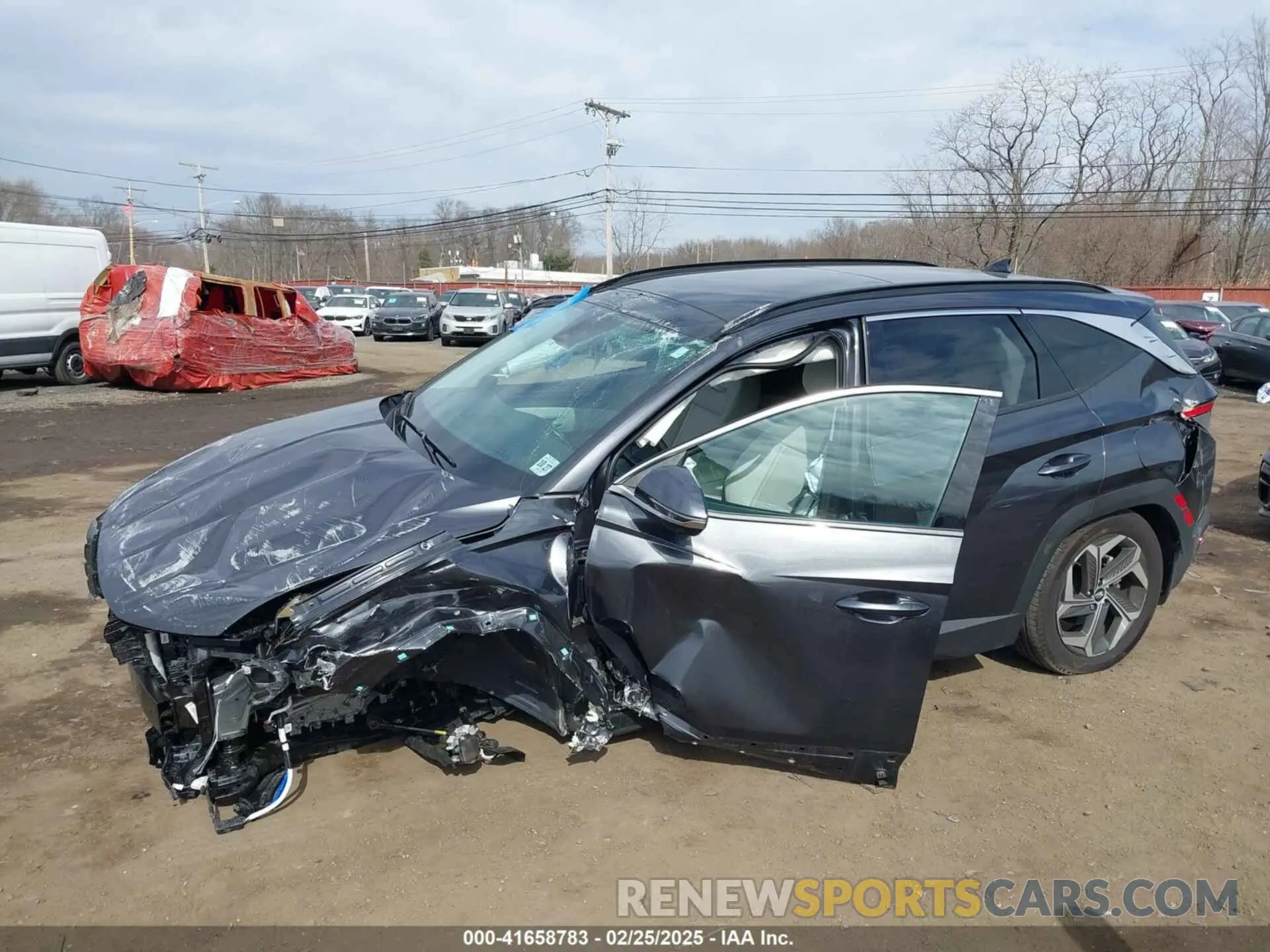 6 Photograph of a damaged car 5NMJECAEXPH166392 HYUNDAI TUCSON 2023