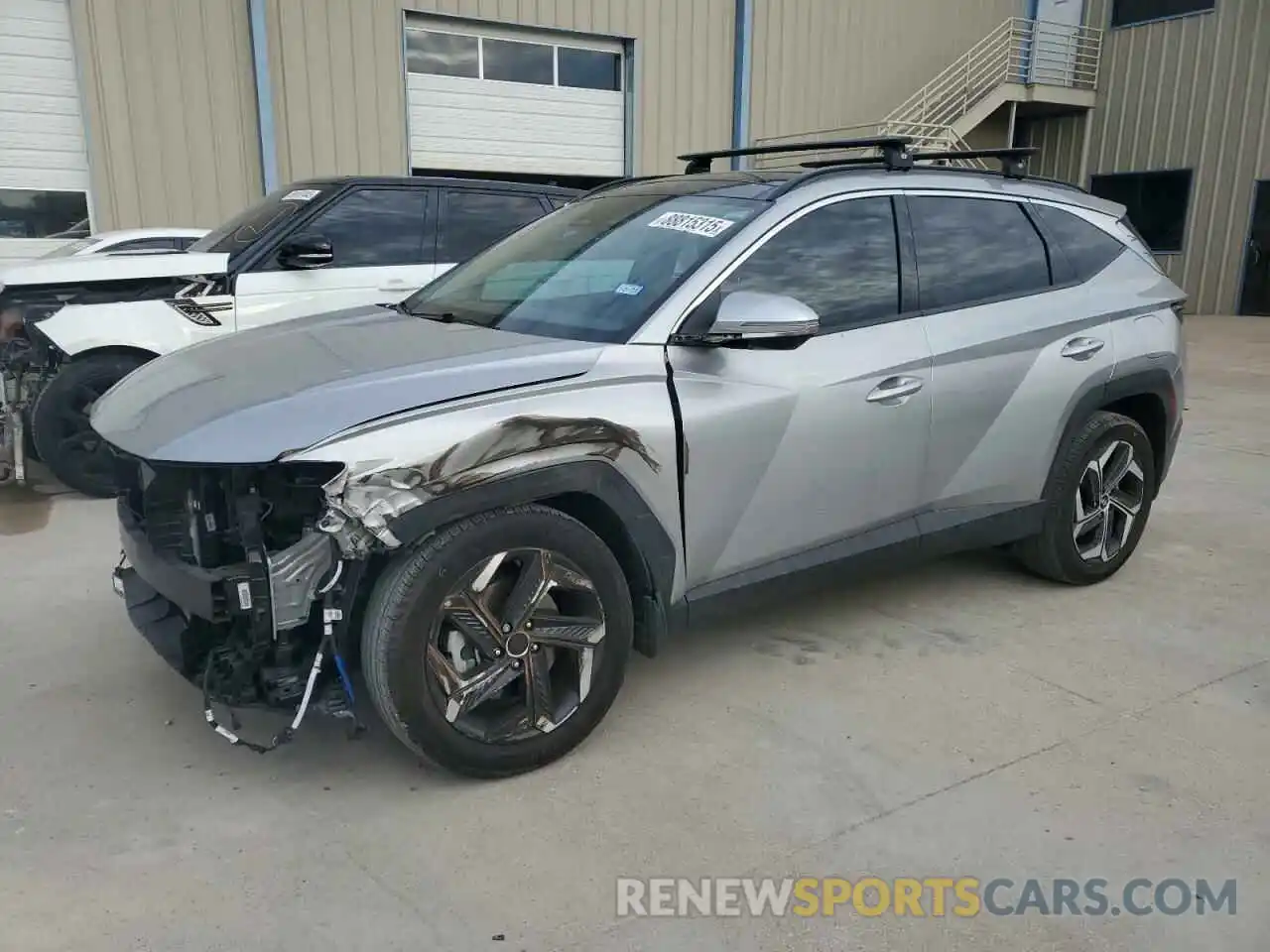 1 Photograph of a damaged car 5NMJECAEXPH174542 HYUNDAI TUCSON 2023